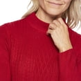 thumbnail image 4 of Iyla Women's Mock Neckline Sweater, 4 of 6