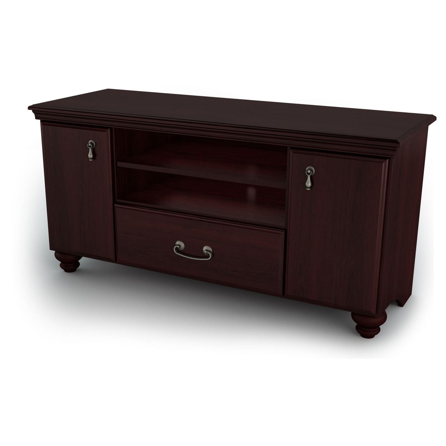 South Shore Noble Dark Mahogany TV Stand Walmart Canada