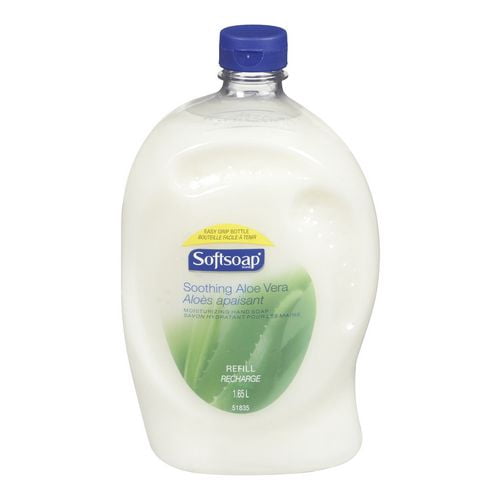 softsoap moisturizing hand soap refill soothing aloe vera