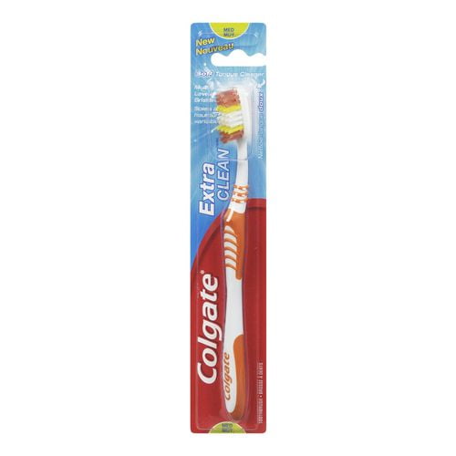 Colgate Extra Clean Toothbrush, Medium, 1 Count
