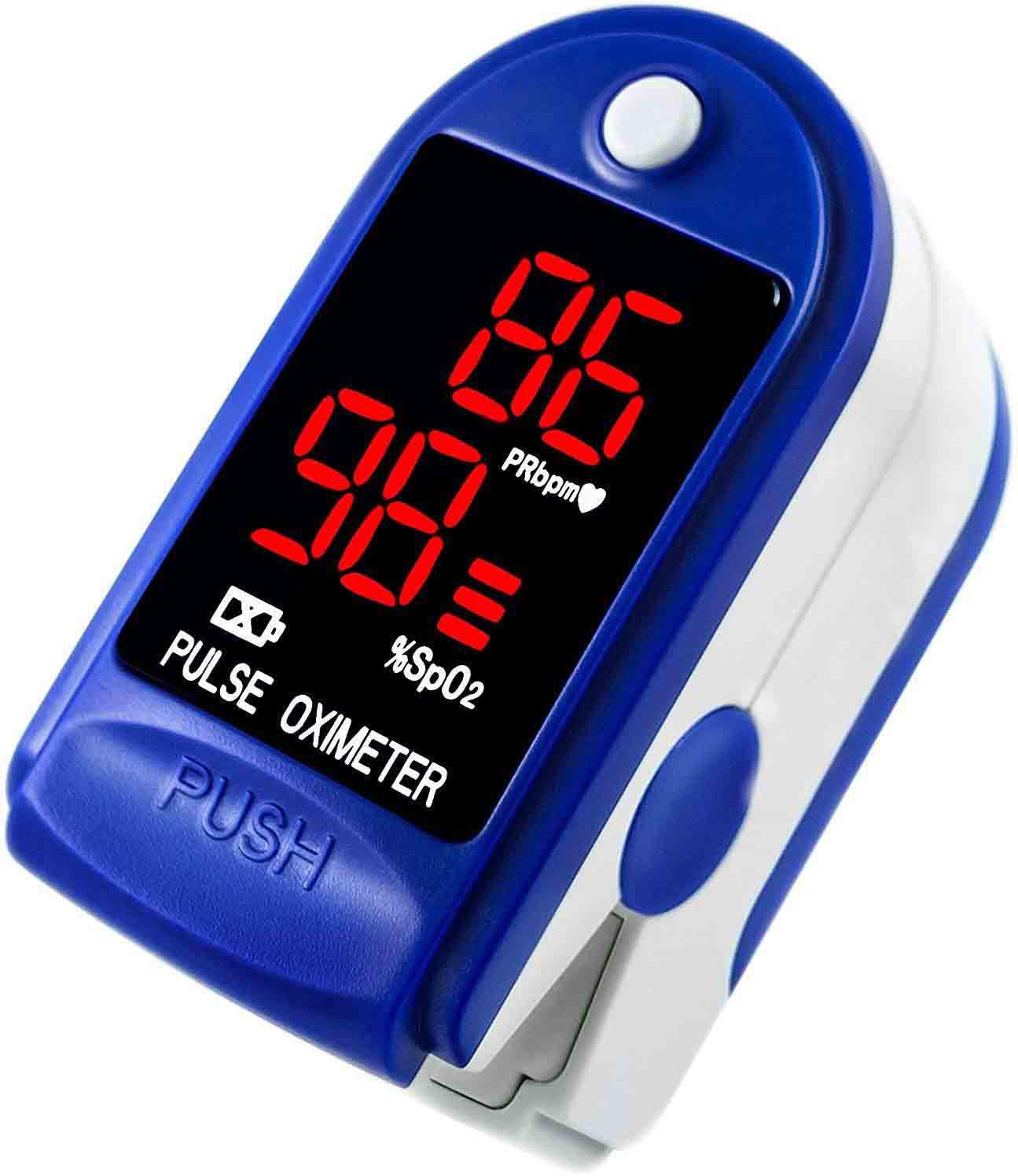 Oxymètre de pouls doigt enregistreur américain 24 heures, oxygène sanguin,  monit