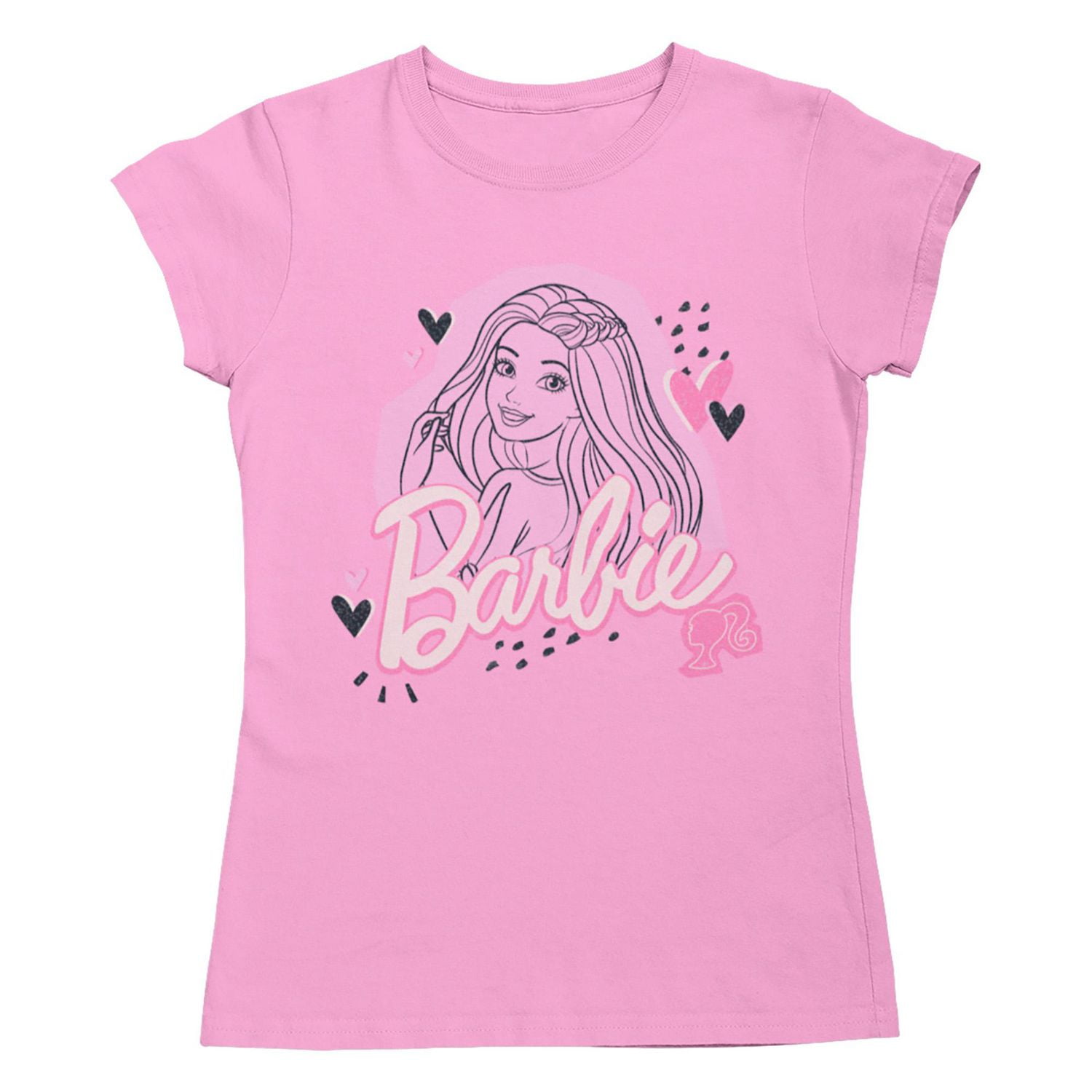 Barbie Toddler Girl s short sleeve tee shirt. Walmart