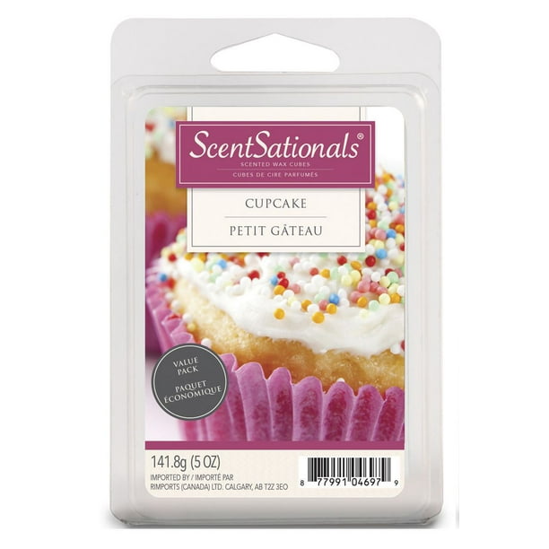Paquet économique de cubes de cire parfumés « petit gâteau » de ScentSationals