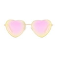 thumbnail image 2 of George Kids Pink Heart Shaped Sunglasses, 2 of 3