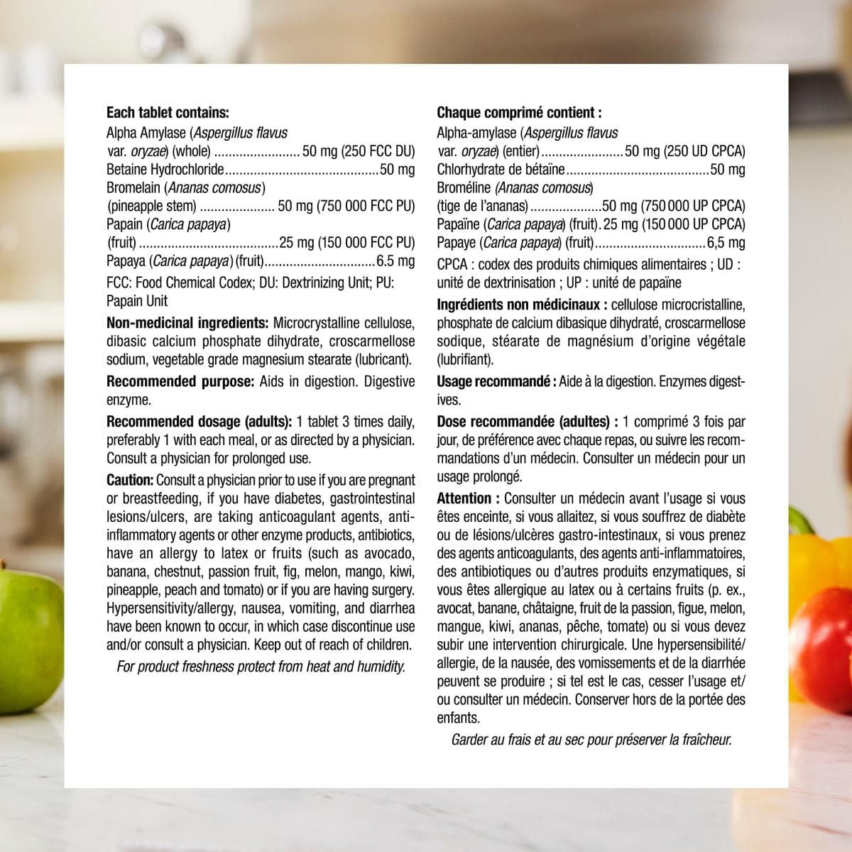Webber Naturals® Digestive Enzymes