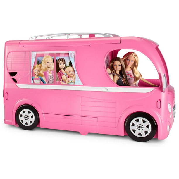 Caravane multiniveaux de Barbie