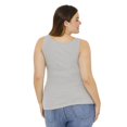 thumbnail image 3 of George Plus Women's Ribbed Tank, 3 of 6