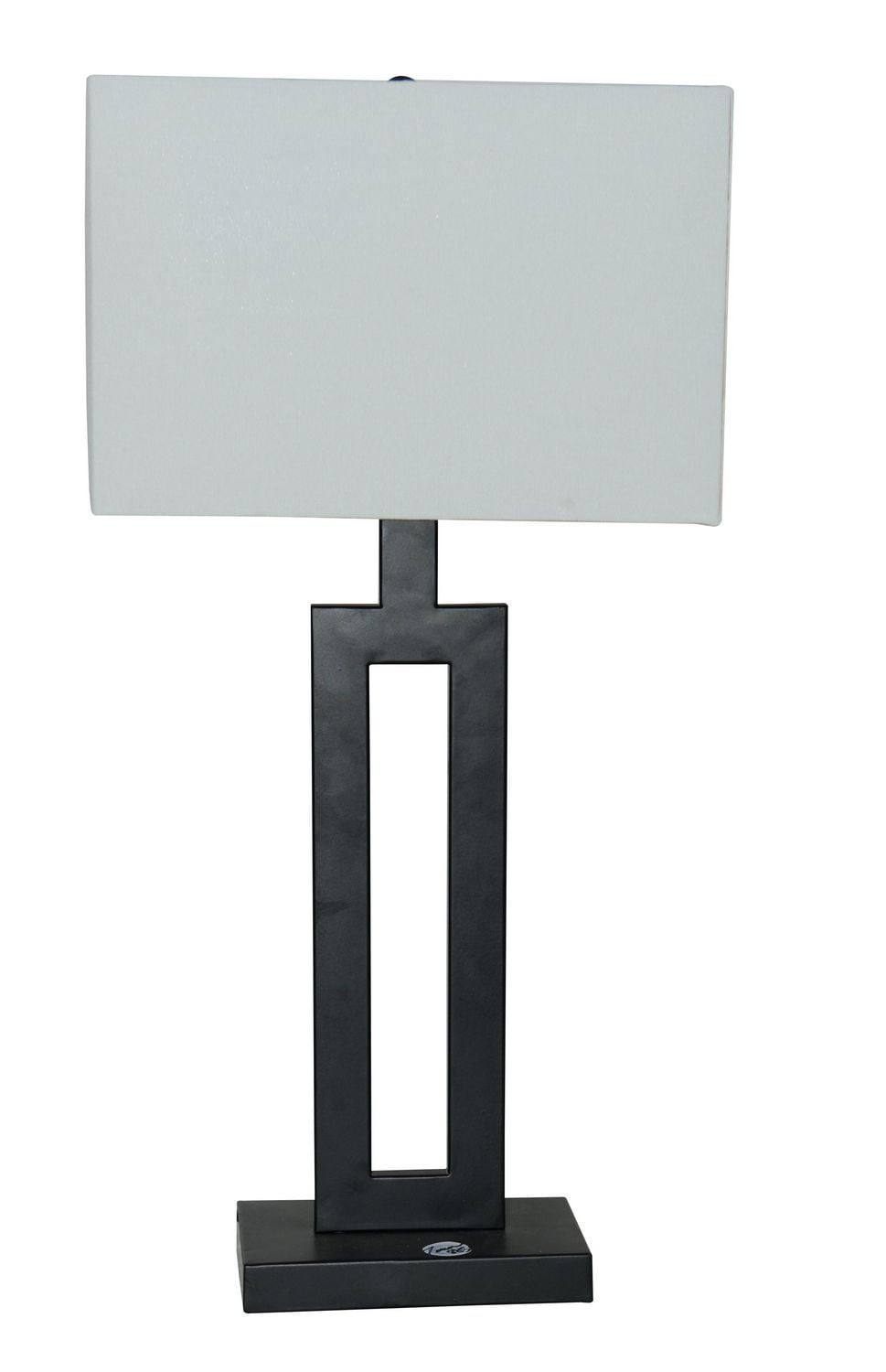 hometrends Home Trends Black Iron Table Lamp Walmart Canada