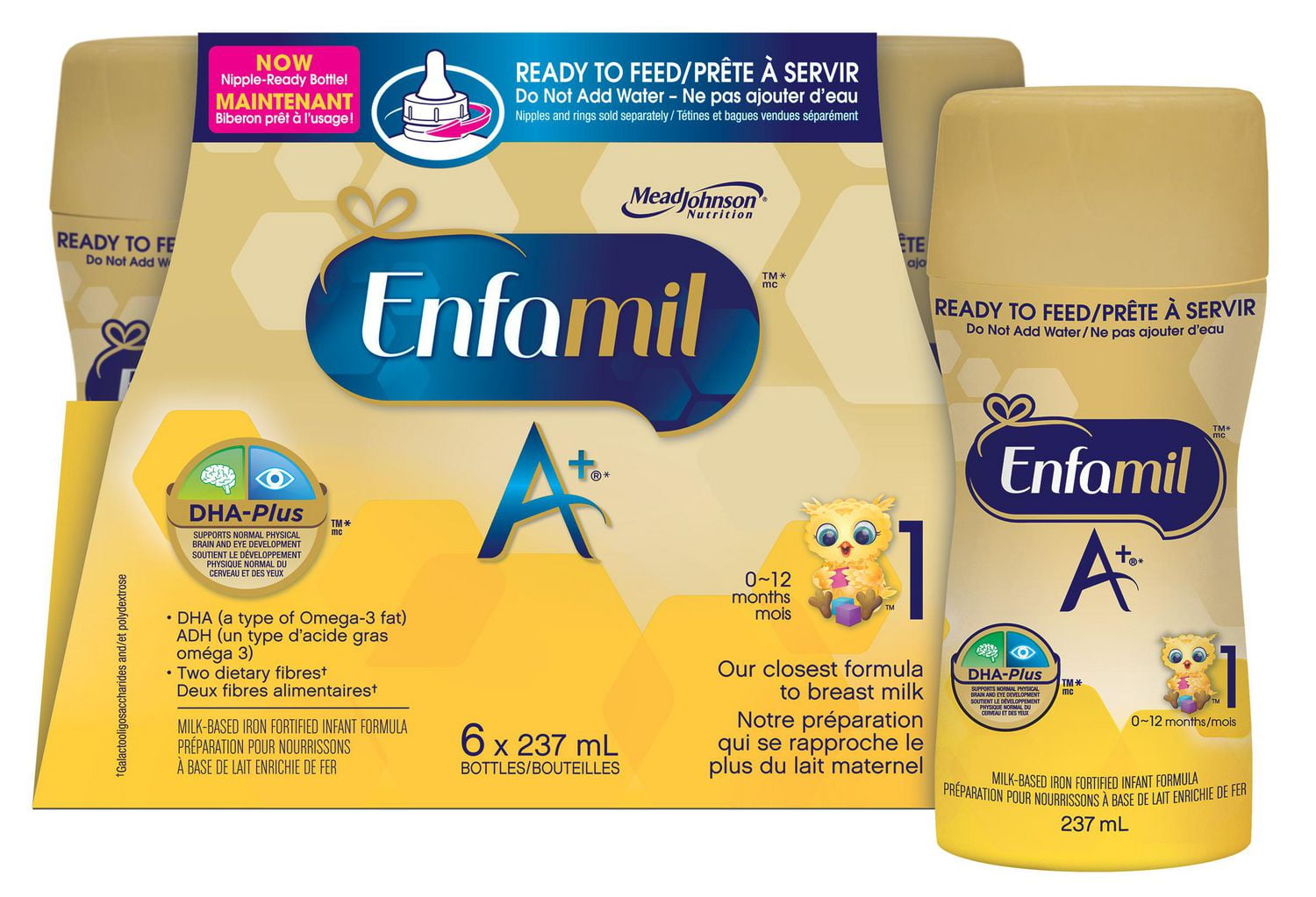 Enfamil A+, Baby Formula, Ready to Feed 