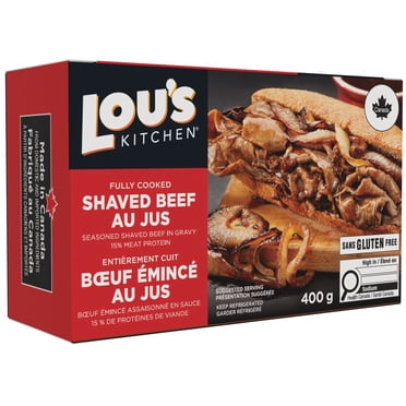 Lou's Kitchen Homestyle Shaved Beef Au Jus