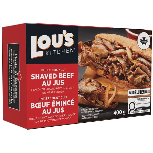 Lou's Kitchen Homestyle Bœuf Emincé Au Jus