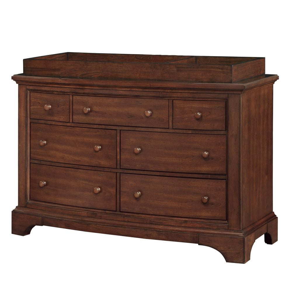 Bertini Pembrooke Dresser Topper Dark Walnut Walmart