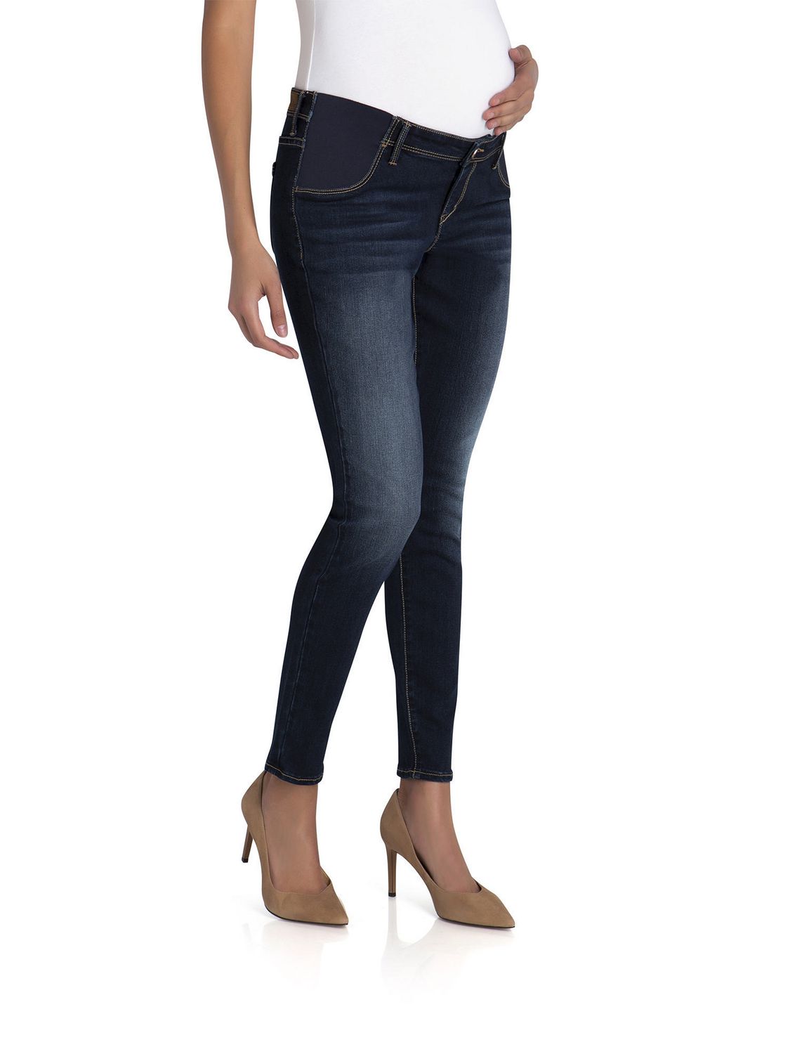 Jordache Women's Maternity Jean with Destruction | Walmart Canada