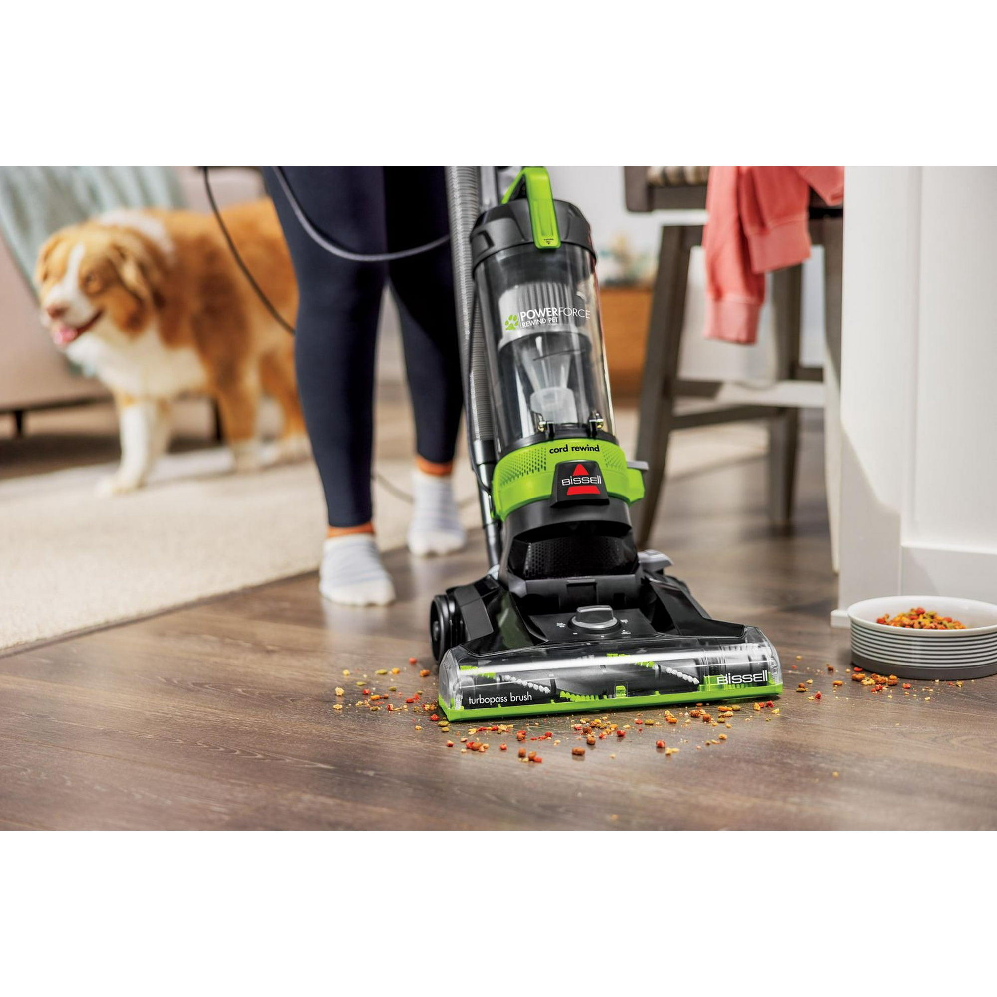 Bagless easy store vaccum