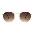 thumbnail image 2 of Lunettes de soleil rondes dorées TropicCal, 2 of 3