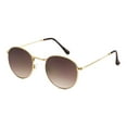 thumbnail image 1 of Lunettes de soleil rondes dorées TropicCal, 1 of 3