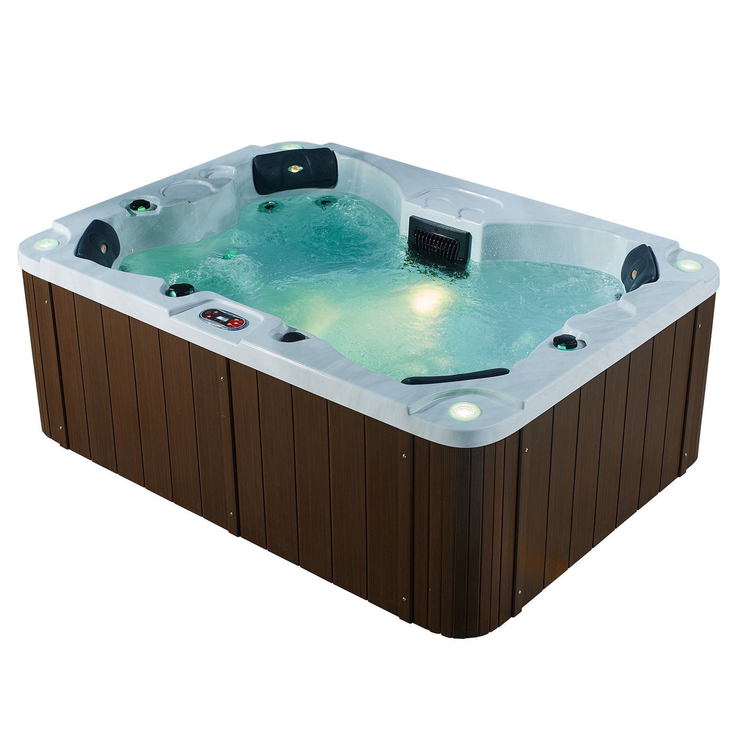 plug and play hot tubs