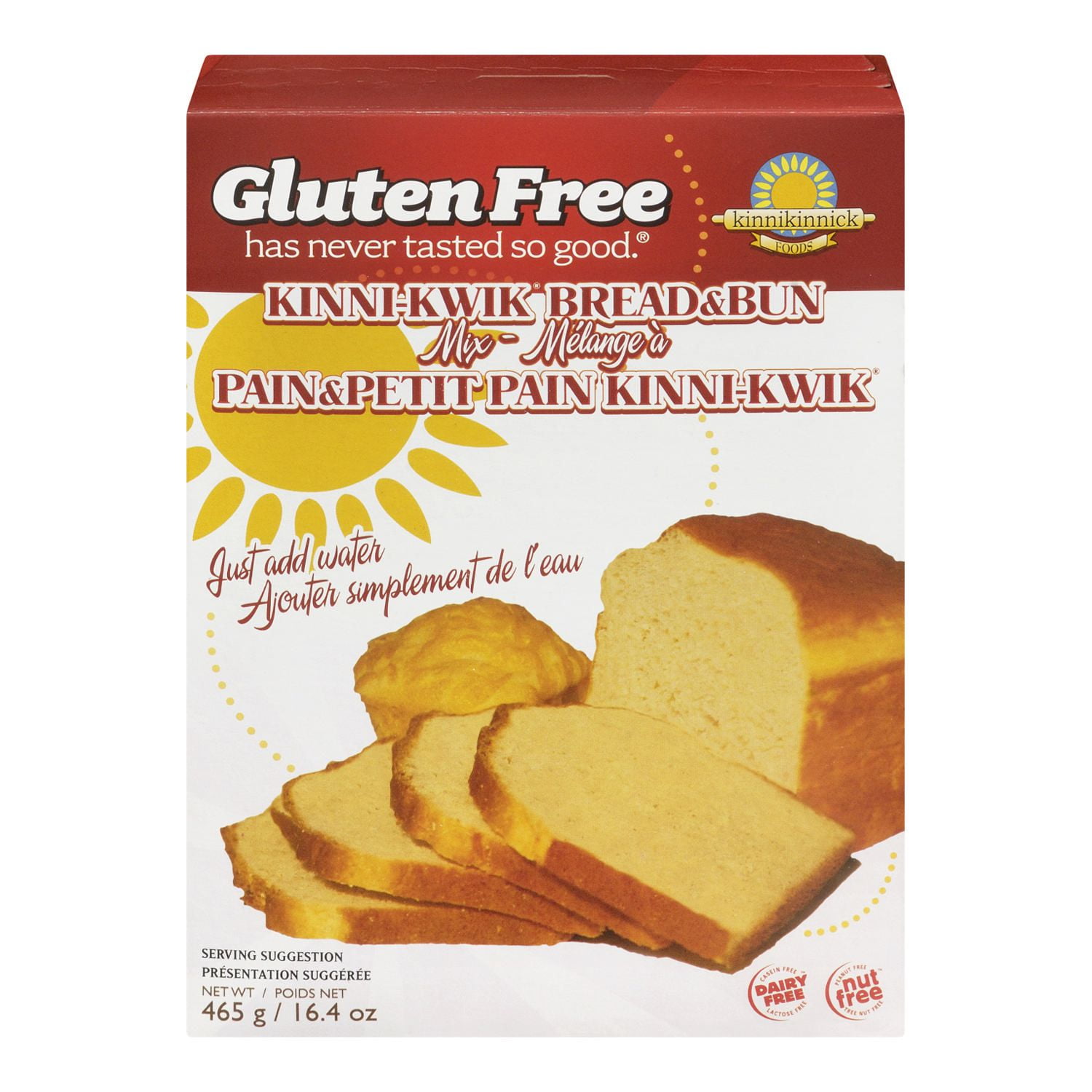Kinnikinnick Gluten Free Bread & Bun Mix 465g Walmart Canada
