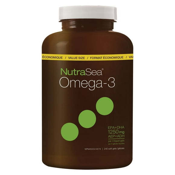 Gélules liquides NutraSea Oméga-3
