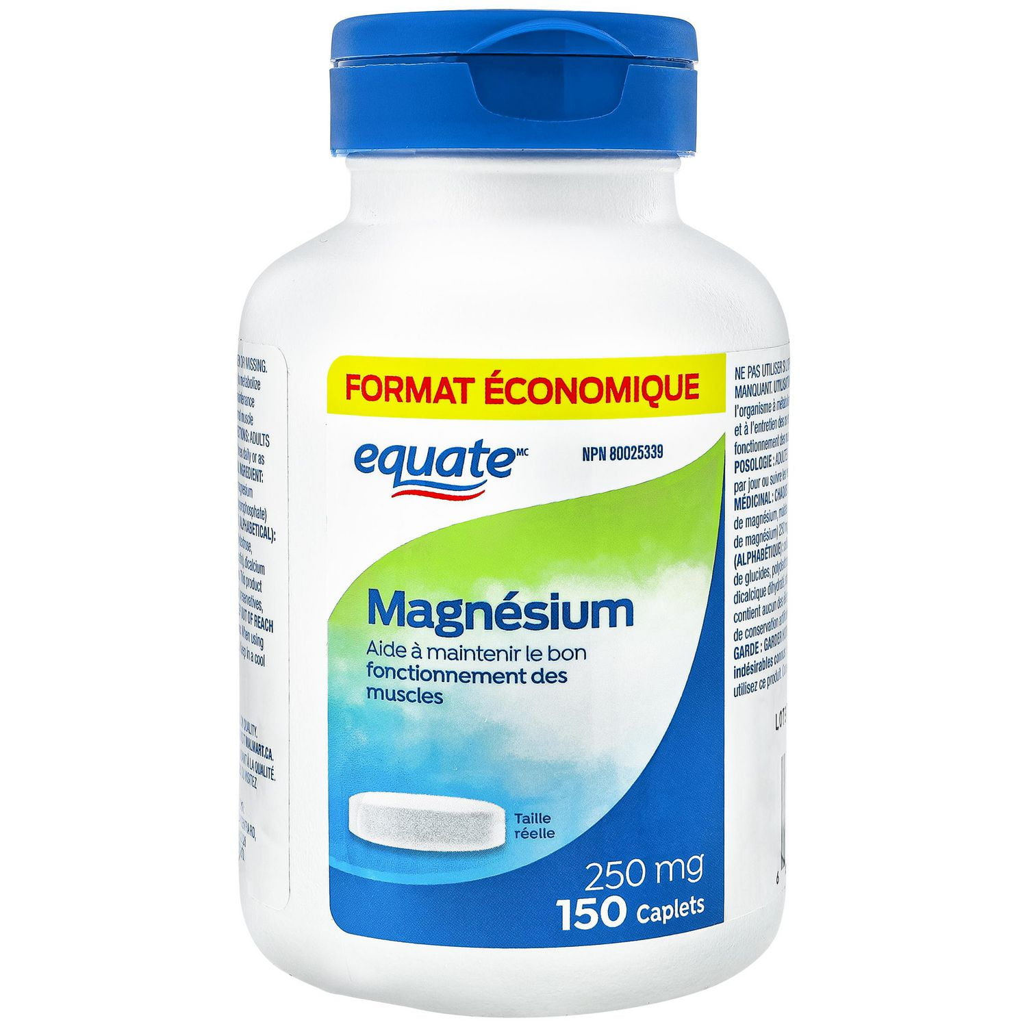 Equate Magnésium 250mg