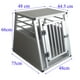 29.5”W Aluminium Crate d'animal familier de chien / Caisse de voyage en voiture – image 1 sur 1