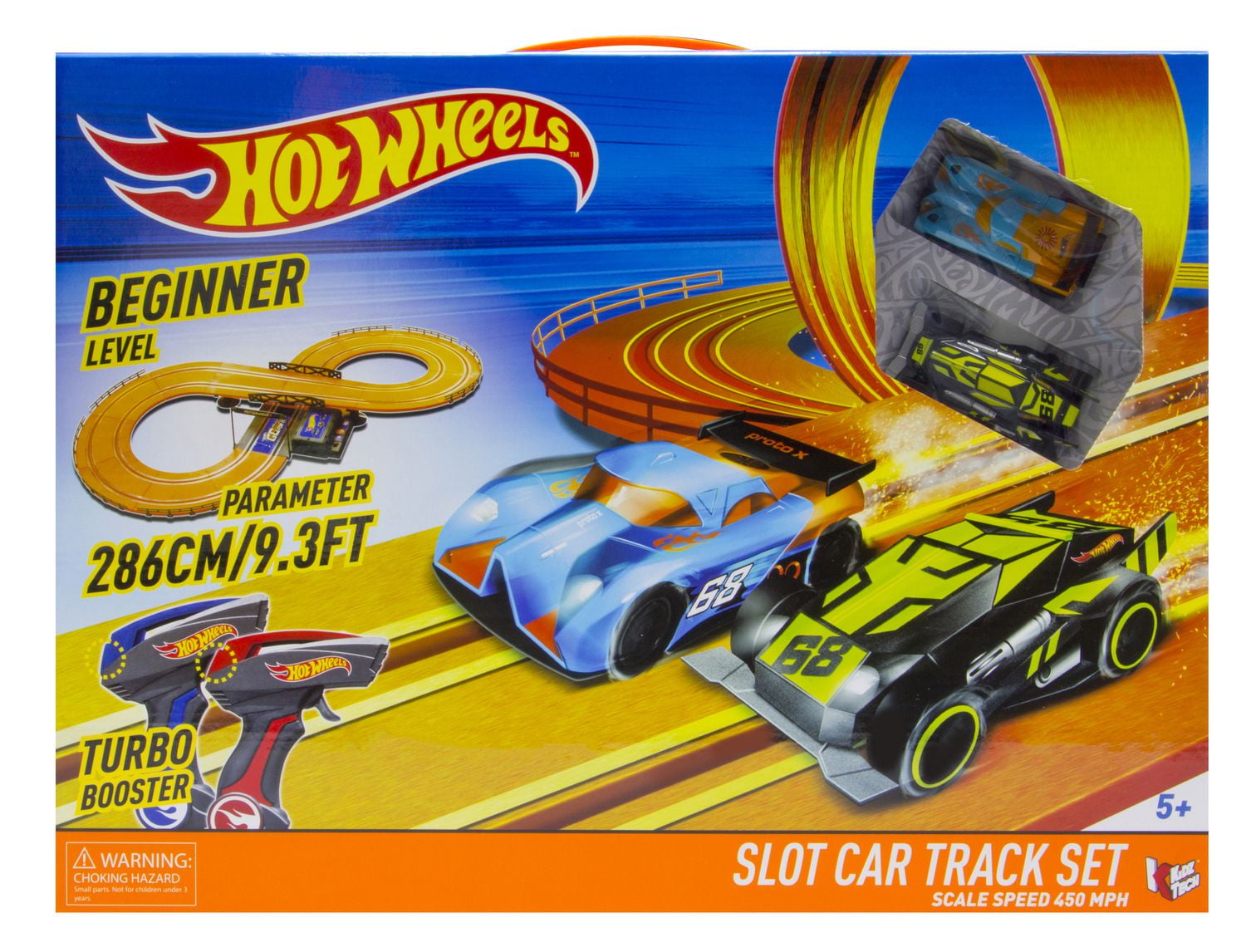 hot wheels slot car track set 9.3 ft