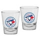 Ensemble de verres à liqueur rondes de 1,5 oz des Blue Jays de Toronto – image 1 sur 2