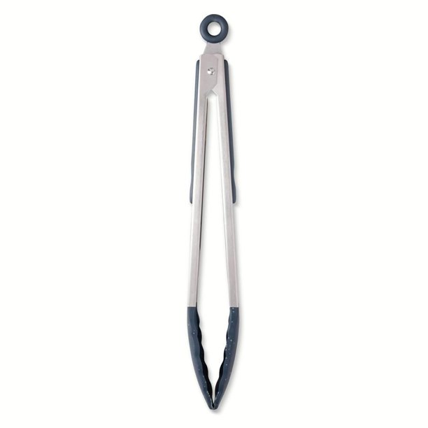 Thyme & Table Silicone Locking Tongs, Blue Speckled, Tong Walmart.ca