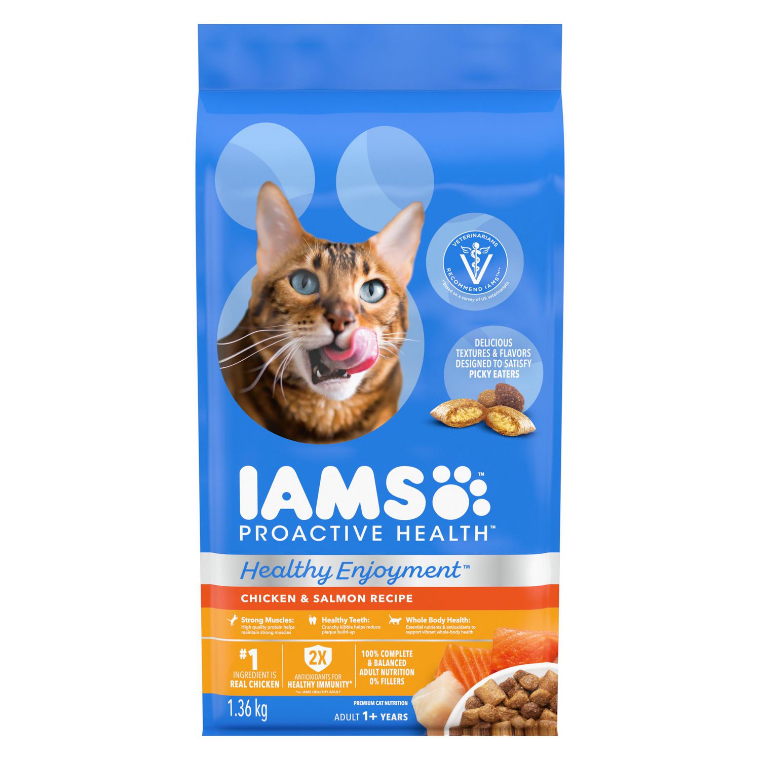 High protein low calorie cat food best sale