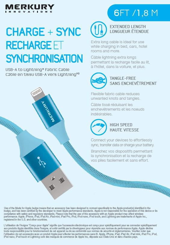 merkury lightning cable