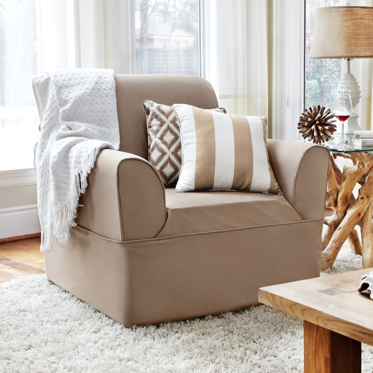 Simple Chair Slipcovers Walmart Canada with Simple Decor