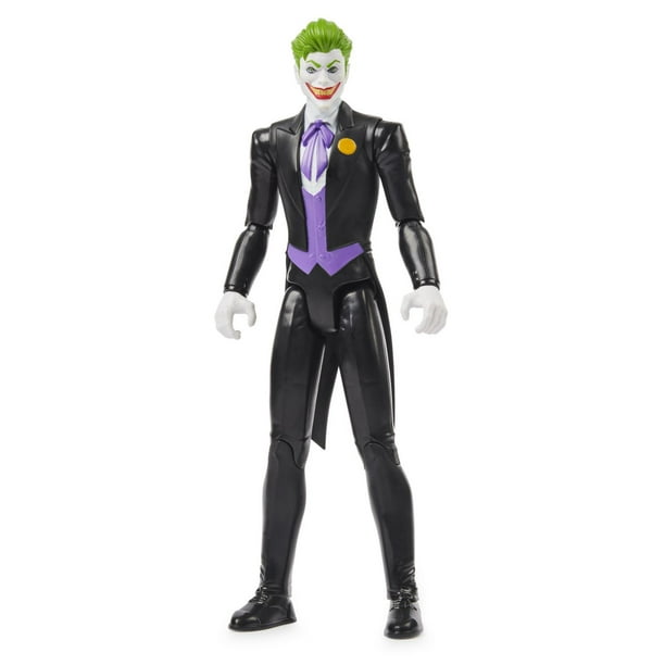 Batman 12-Inch The Joker Action Figure (Black Suit), Kids Toys for Boys ...