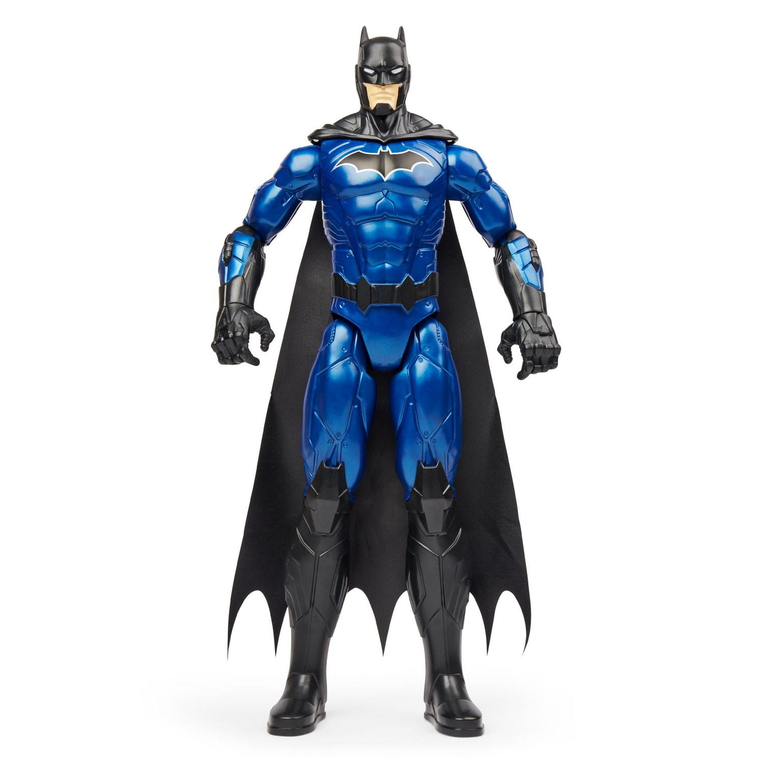 Batman 12-inch Metal-Tech Batman Action Figure (Black/Light Blue Suit),  Kids Toys for Boys Aged 3 and up | Walmart Canada