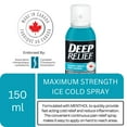 thumbnail image 2 of Spray de soulagement de la douleur glacé à force maximale Deep Relief, réduit l'inflammation, 2 of 6