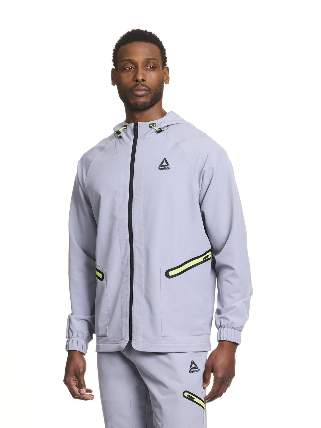 Reebok Men's Infinity Full Zip Jacket with Pockets