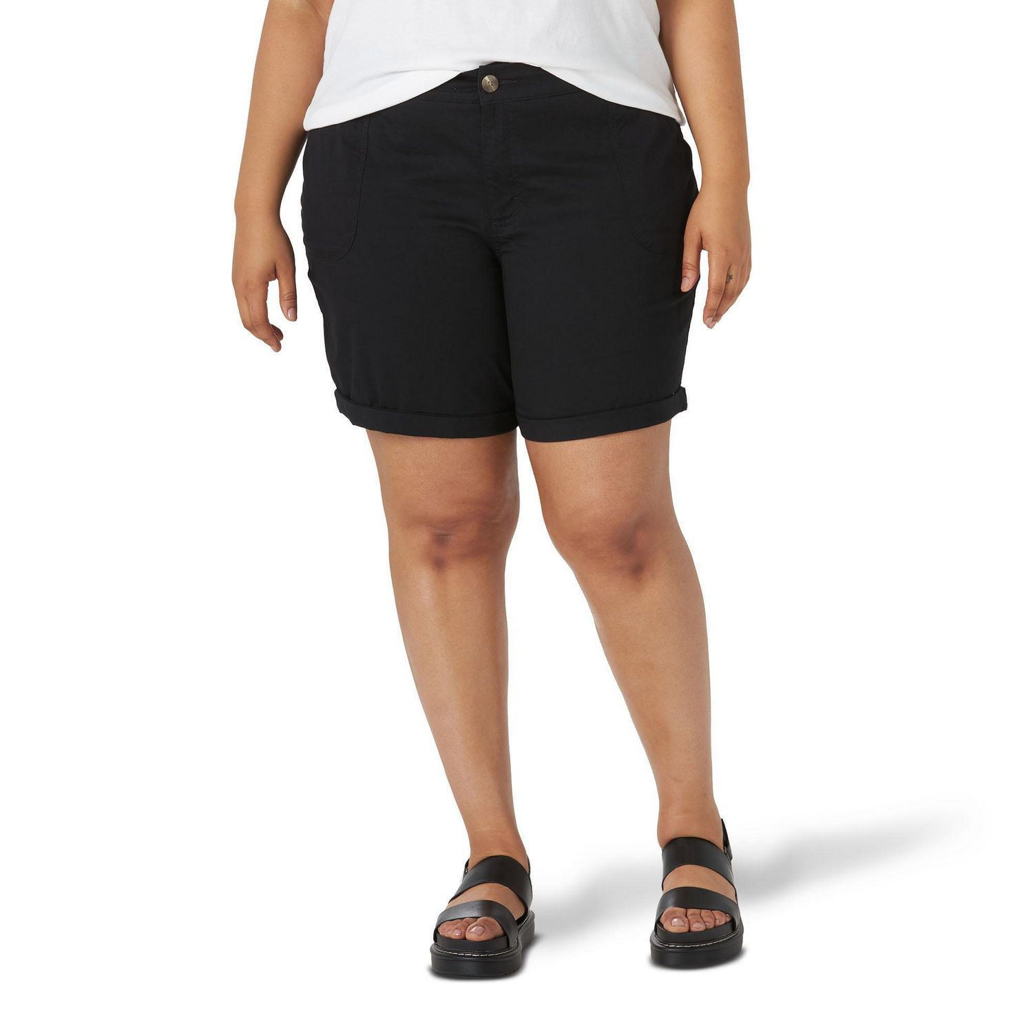 Lee Riders Women's Plus Comfort Waist Utility Short