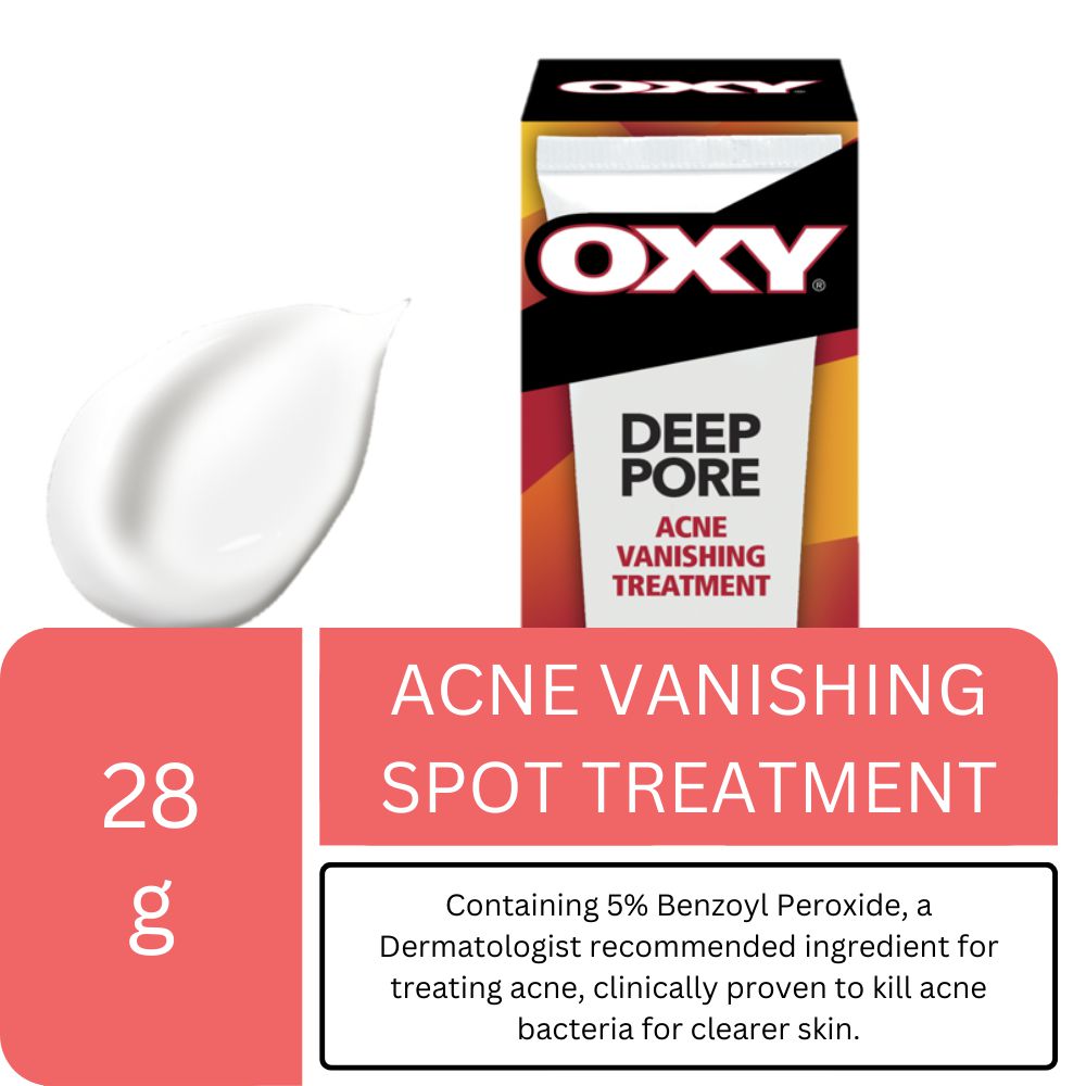 OXY Deep Pore Acne Vanishing Treatment with Benzoyl Peroxide, For