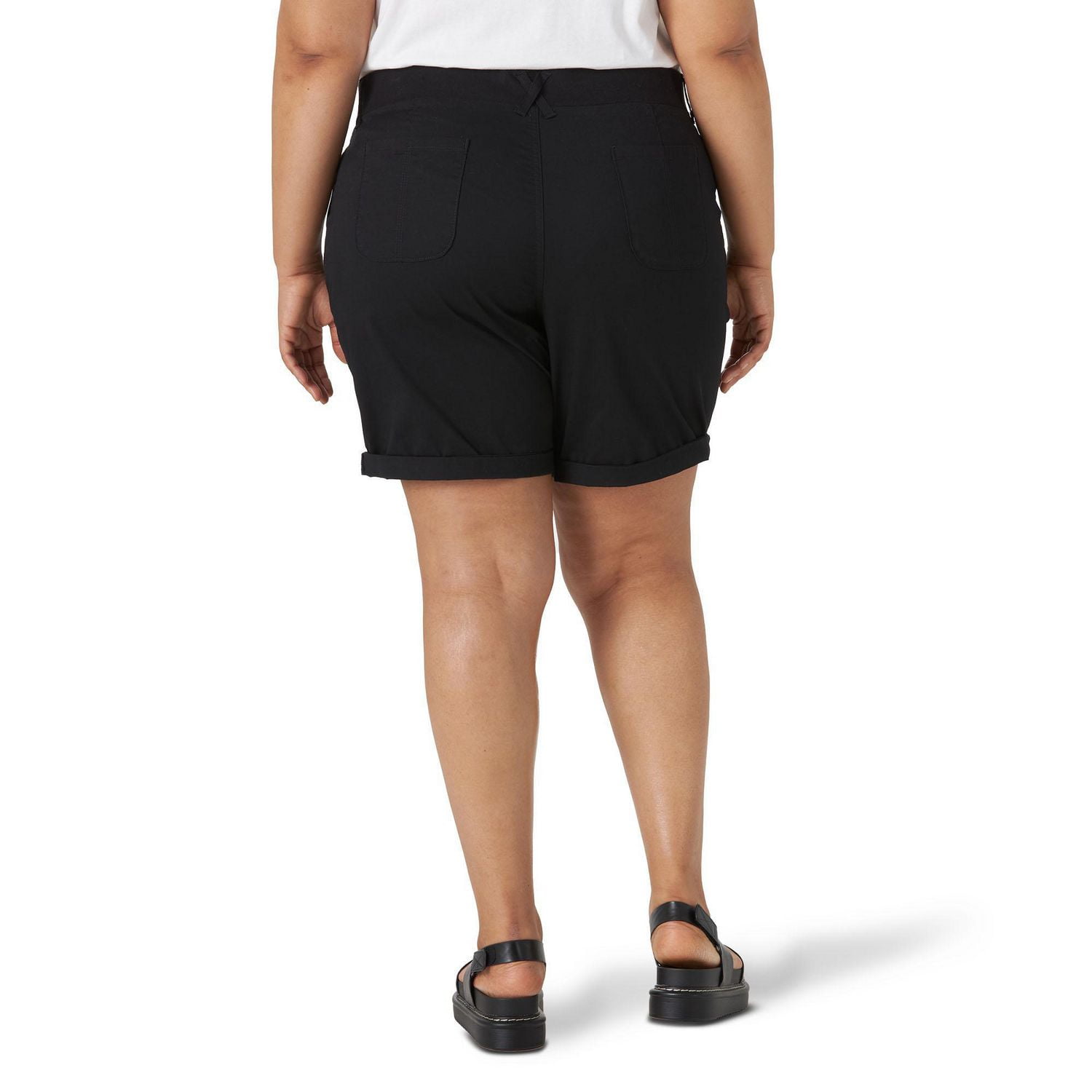 Lee Riders Women's Plus Comfort Waist Utility Short
