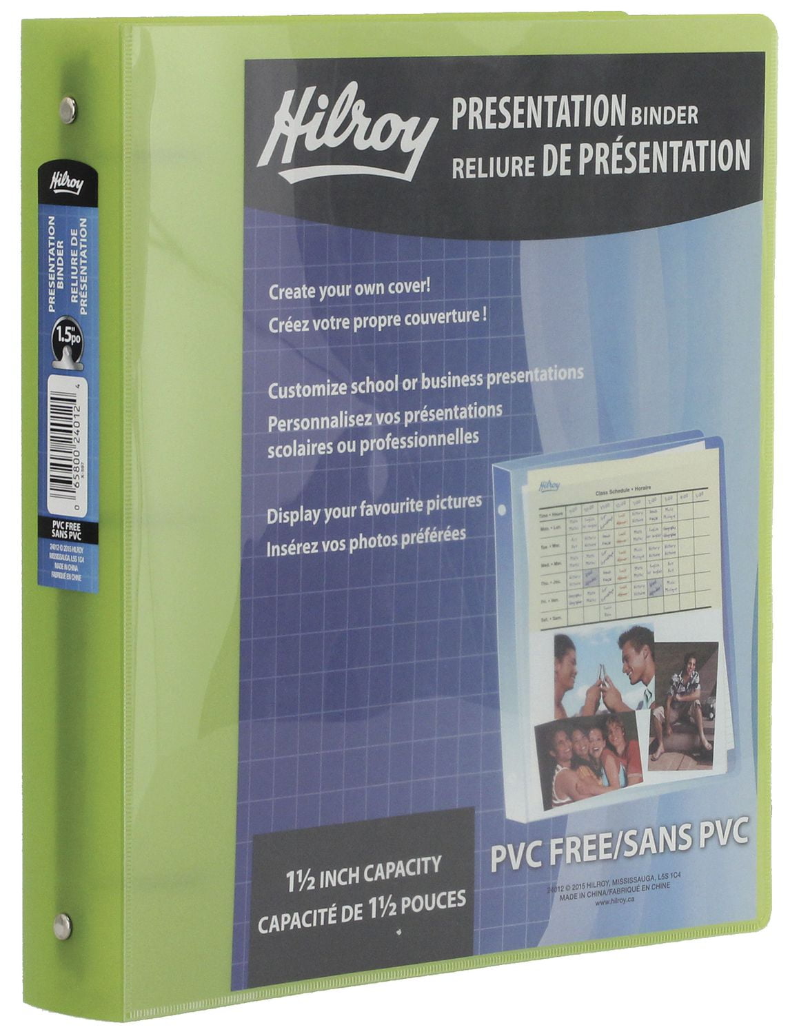 Hilroy 1.5" Presentation Binder Walmart Canada