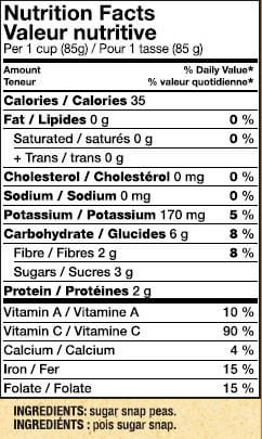 Peas, Sugar Snap, Mann's, 15 oz