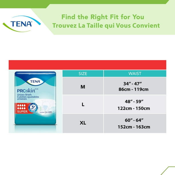 Tena Incontinence Underwear for Women, Super Plus Absorbency, Extra Large,  14 Count, Feminine Care