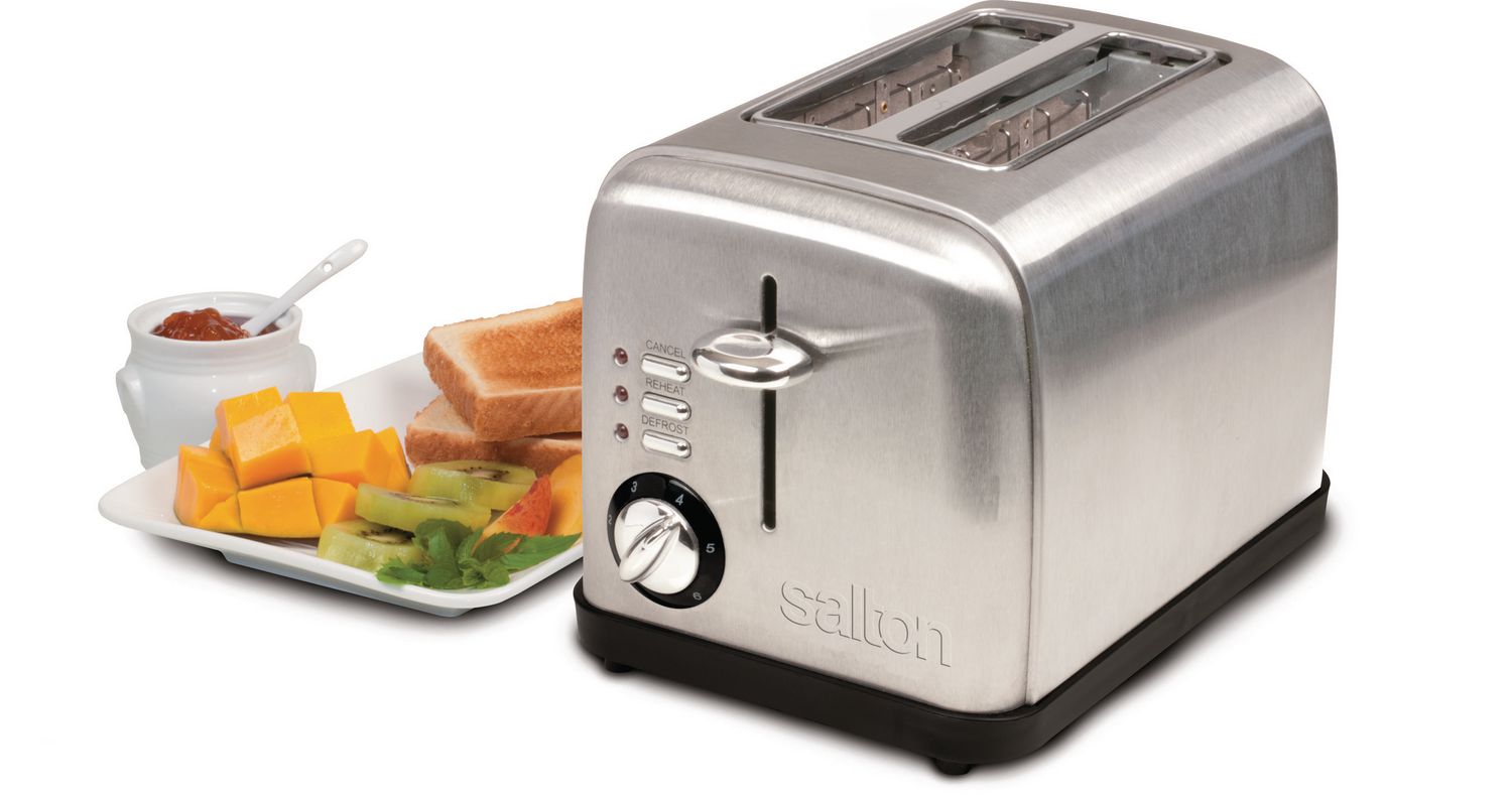 Salton Stainless Steel 2 Slice Toaster ET1403 Walmart Canada