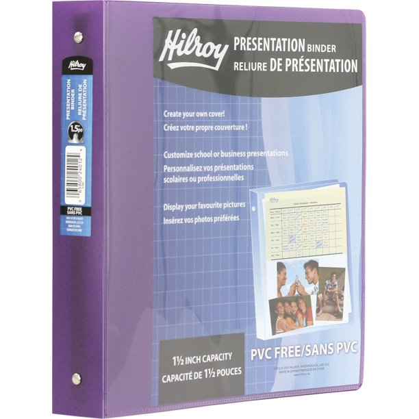 Hilroy 1.5" Presentation Binder Walmart.ca
