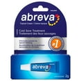thumbnail image 1 of Abreva Cream Tube Cold Sore Treatment, Heals your cold sore in 4.1 days, Contains docosanol to protect healthy cells against the virus, 2 g, 1 of 9