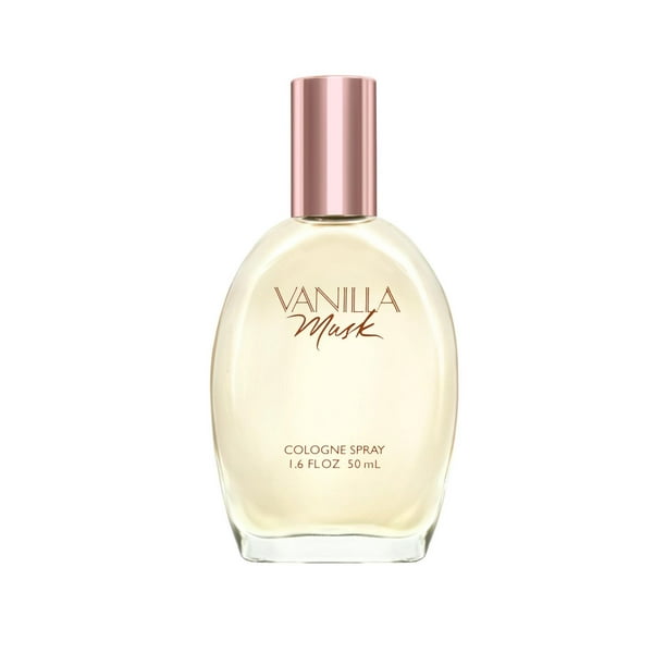 Vanilla Musk Cologne vaporisateur pour femme, formule végétalienne, parfum, vanille naturelle chaude et confortable, 50ml