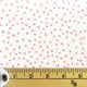 Tissu pré-coupé Fat Quarter de Fabric Creations à motif de point rose clair – image 1 sur 1