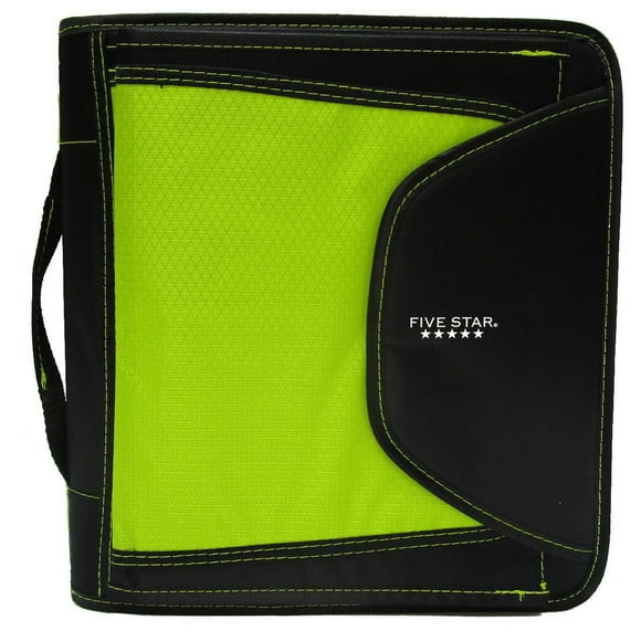 Five Star Slim 1.5" Zipper Binder