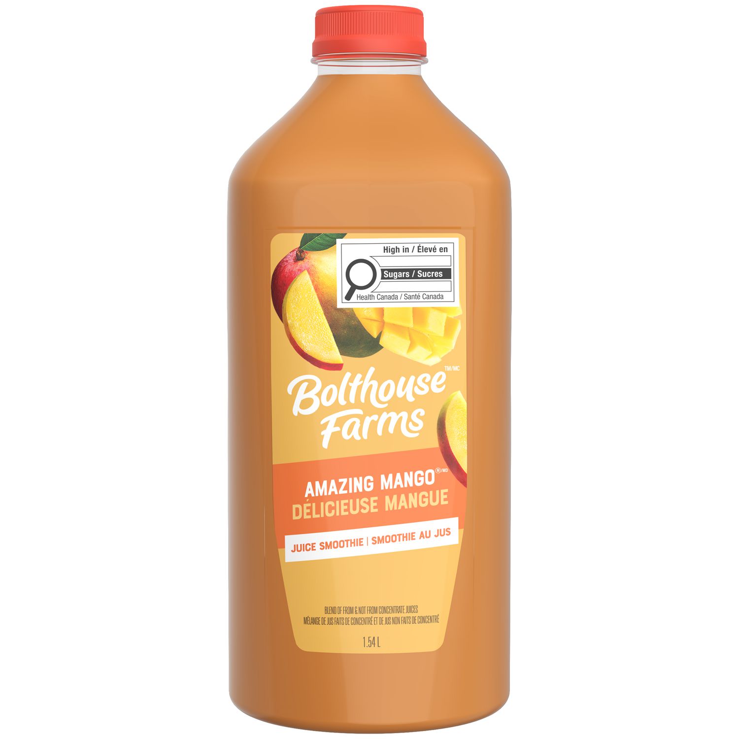 Bolthouse Farms Amazing Mango 100% Fruit Juice Smoothie, 1.54 L