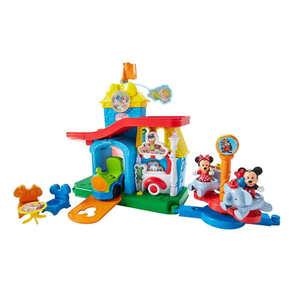 Mickey House Toy Foldable Fisher Price Accessories Mattel Disney Figures