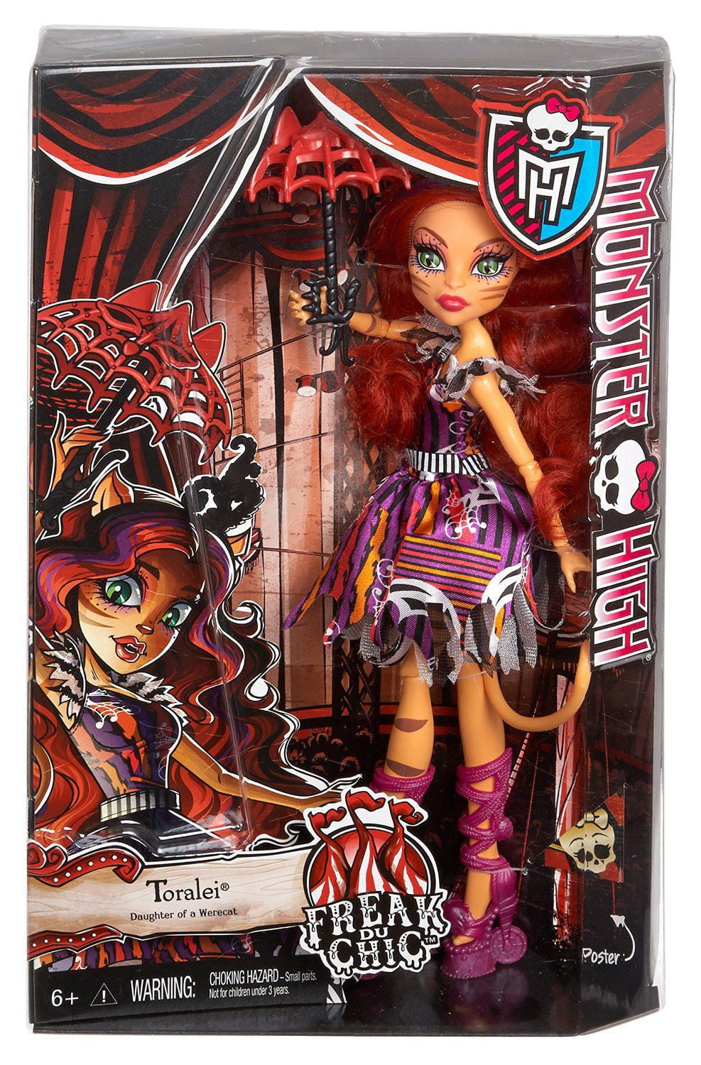 Monster High Freak Du Chic Toralei Doll Walmart.ca